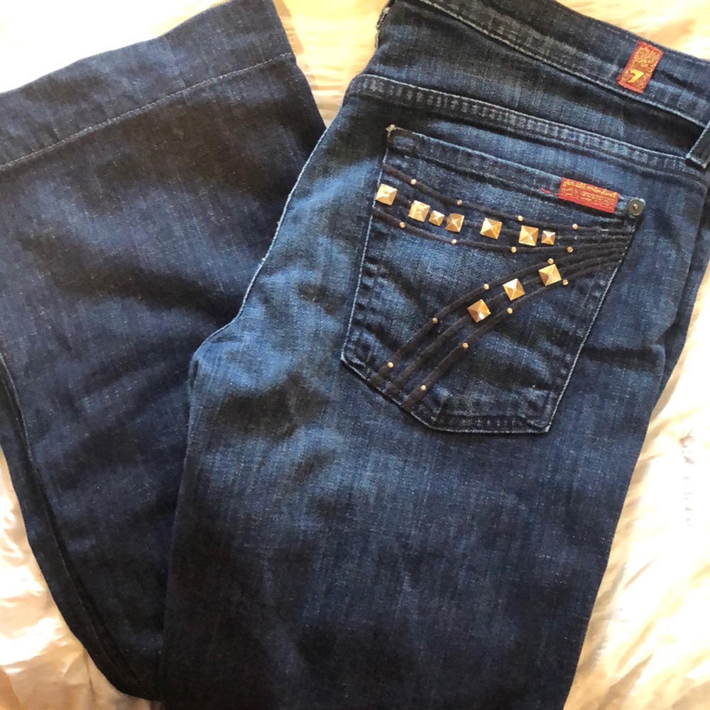 7 for all mankind flare jeans
